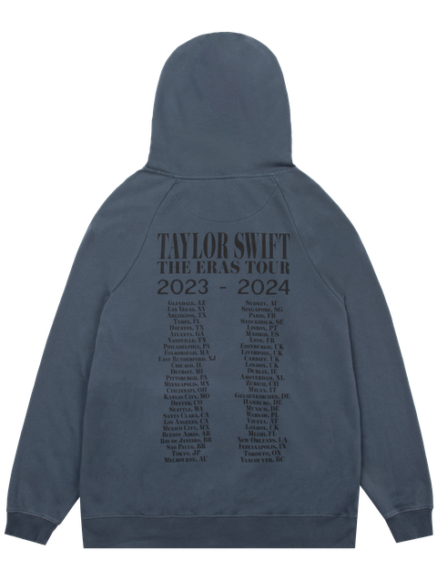 Taylor Swift | The Eras Tour II Washed Blue Hoodie