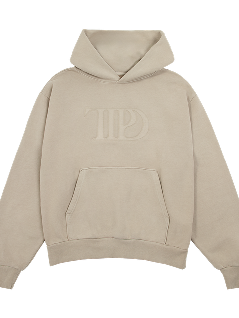 Taylor Swift The Tortured Poets Department Beige Hoodie