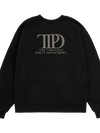 Taylor Swift The Tortured Poets Department Black Crewneck