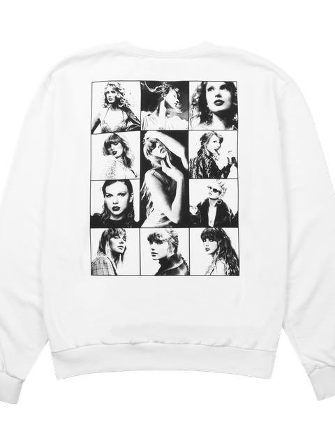 Taylor Swift | The Eras Tour White Crewneck