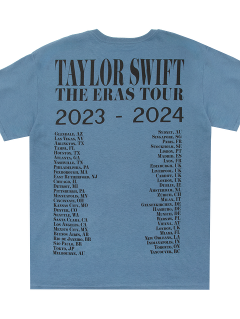 Taylor Swift | The Eras Tour Blue T-Shirt