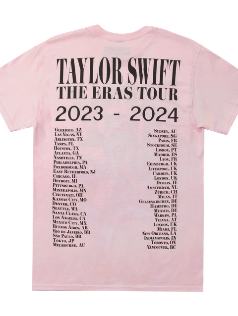 Taylor Swift | The Eras Tour Pink T-Shirt