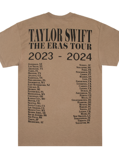 Taylor Swift | The Eras Tour Taupe T-Shirt