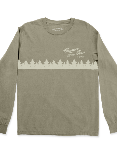 Taylor Swift Christmas Tree Farm Long Sleeve T-Shirt