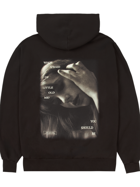 Taylor Swift Who's Afraid Of Little Old Me? Dark Brown Hoodie