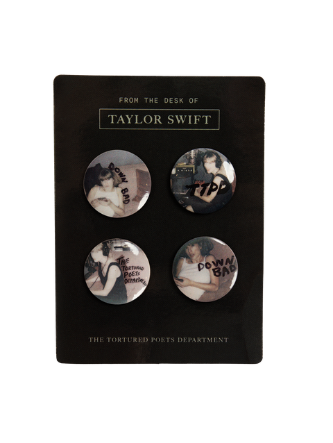 Taylor Swift The Tortured Poets Department Pin Set