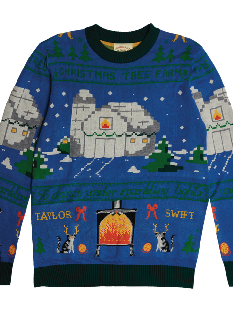 Taylor Swift Christmas Tree Farm Sweater