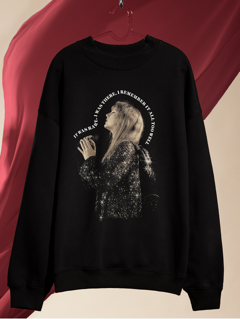 Taylor Swift | The Eras Tour All Too Well Live Photo Oversized Crewneck