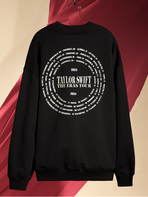 Taylor Swift | The Eras Tour All Too Well Live Photo Oversized Crewneck