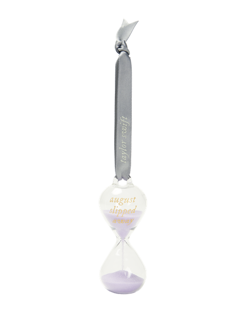 Taylor Swift Folklore Album Hourglass Ornament