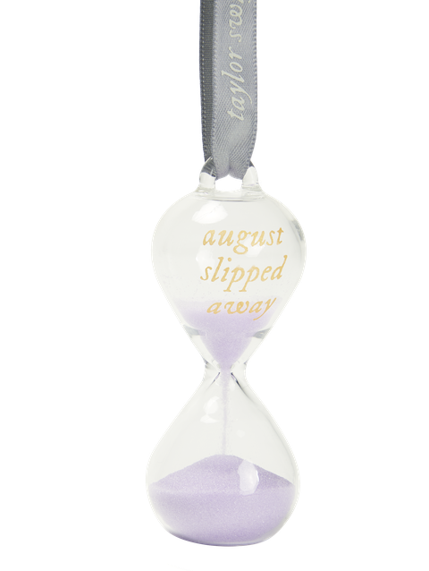 Taylor Swift Folklore Album Hourglass Ornament