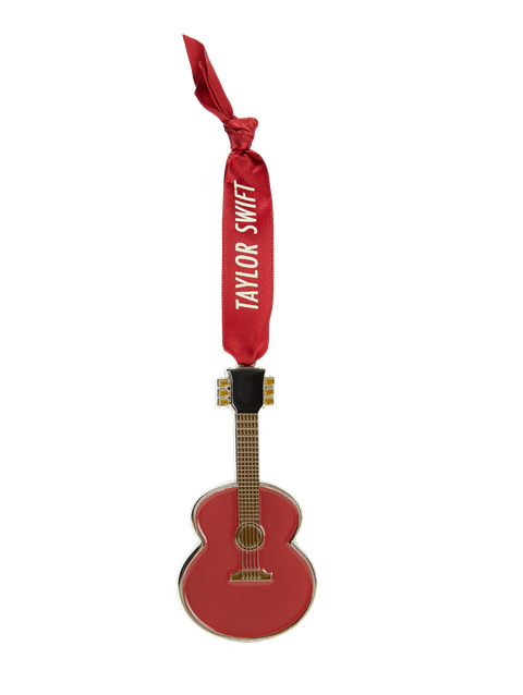 Taylor Swift Red (Taylor's Version) Guitar Ornament