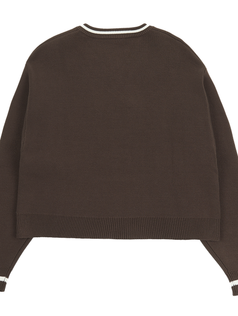 Taylor Swift TTPD V-Neck Cropped Sweater