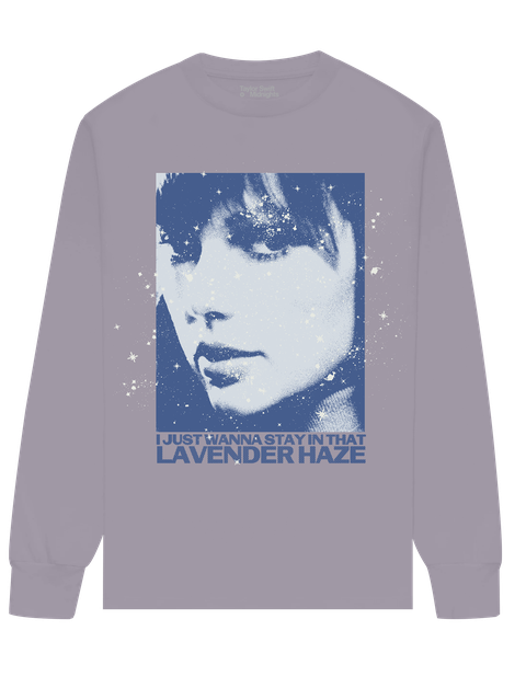 Taylor Swift In That Lavender Haze Long Sleeve T-Shirt