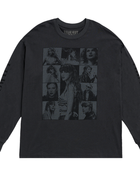 Taylor Swift | The Eras Tour Black Long Sleeve T-Shirt