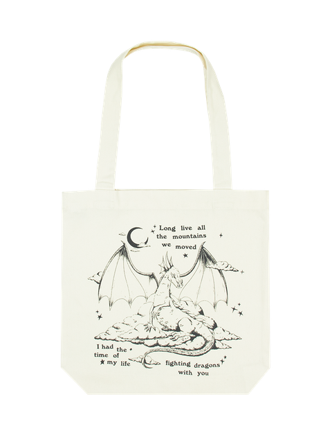 Taylor Swift How The Kingdom Lights Shined Cream Tote Bag