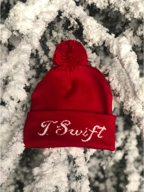 Taylor Swift Christmas Tree Farm Beanie