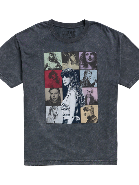 Taylor Swift | The Eras International Tour Mineral Wash Gray T-Shirt