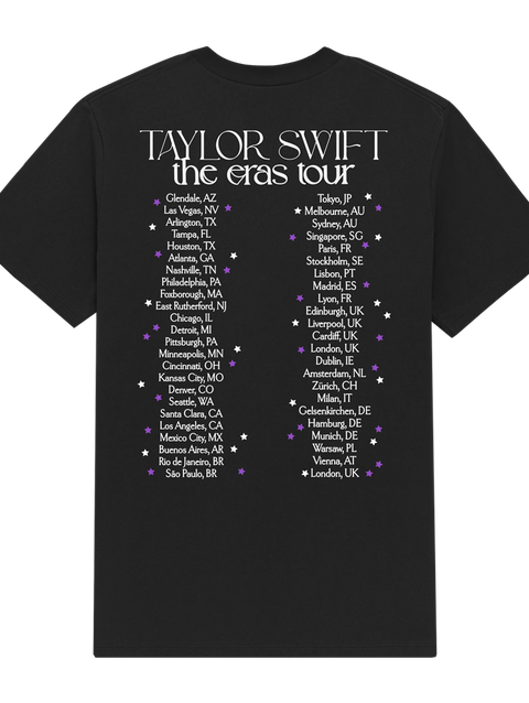 Taylor Swift | The Eras Tour Live Photo Stars T-Shirt