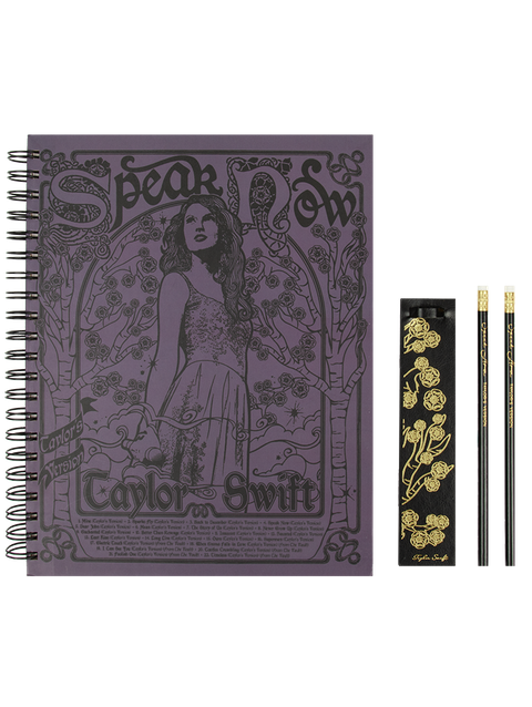 Taylor Swift Speak Now (Taylor's Version) Journal and Pencil Set