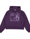 Taylor Swift The Story Of Us Purple Crop Hoodie