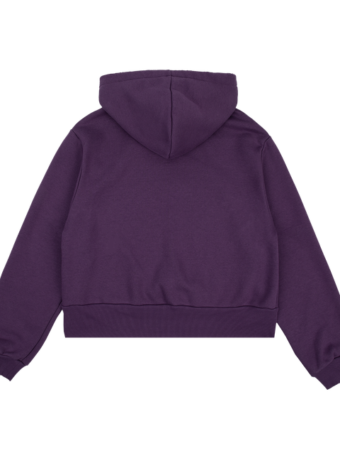 Taylor Swift The Story Of Us Purple Crop Hoodie