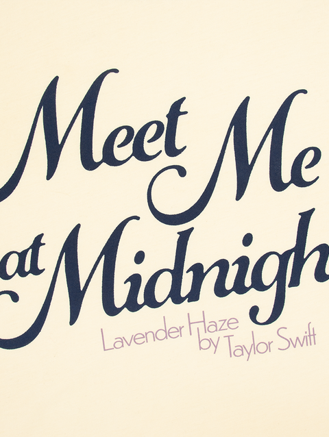 Taylor Swift Meet Me At Midnight Colorblocked Tee