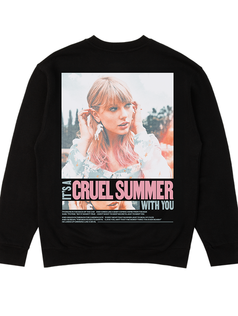 Taylor Swift It's a Cruel Summer with You Crewneck