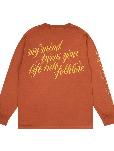 Taylor Swift evermore Gold Rush Longsleeve T-Shirt