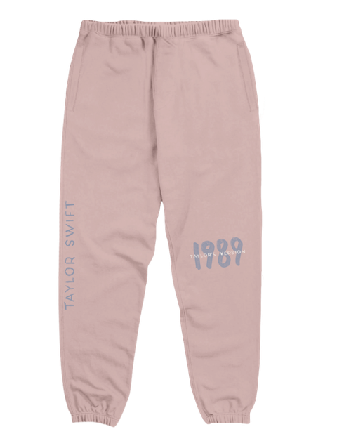 Taylor Swift 1989 (Taylor's Version) Pink Jogger Sweatpants