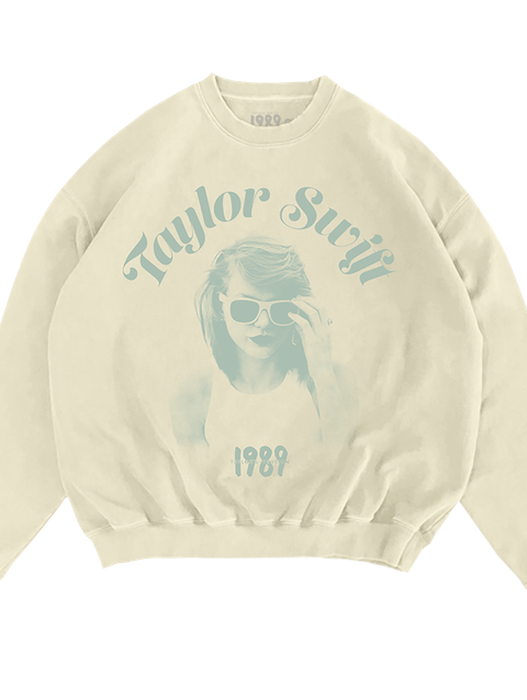 Taylor Swift From The Vault Light Yellow 1989 (Taylor's Version) Photo Crewneck