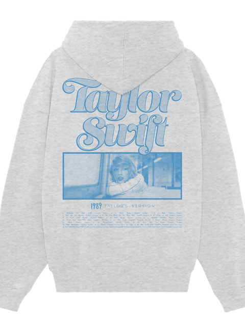 Taylor Swift From The Vault Photo 1989 (Taylor's Version) Gray Hoodie