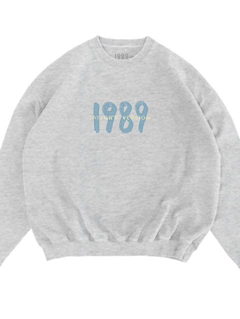 Taylor Swift Heather Gray 1989 (Taylor's Version) Crewneck